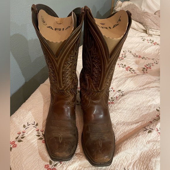 Ariat Shoes Mens Ariat Boots 2d Groundbreaker Work Boot Worn By A